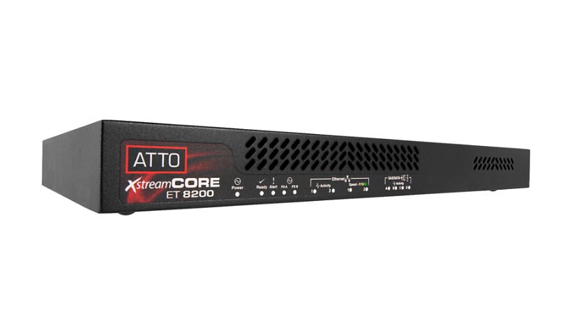 ATTO XstreamCORE ET 8200 - storage controller - SAS 12Gb/s - 40 Gigabit Eth
