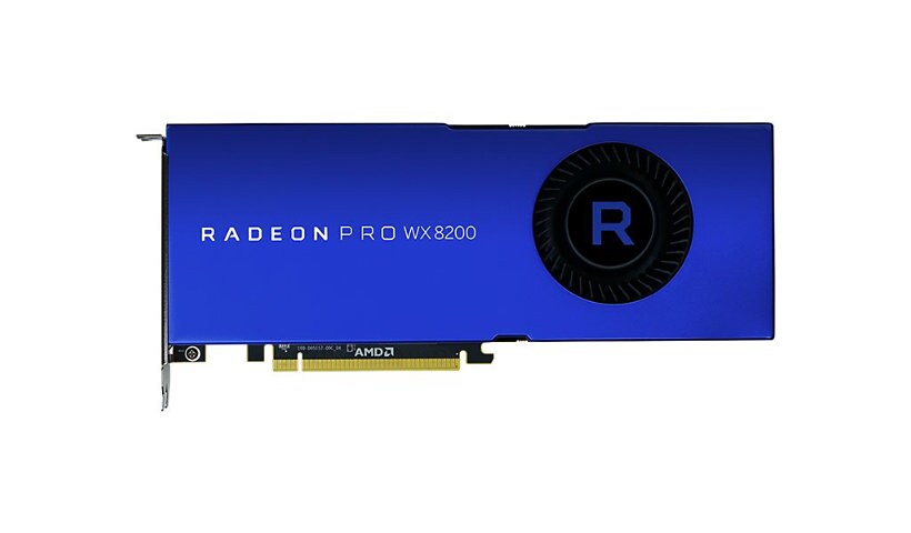 AMD Radeon Pro WX 8200 - carte graphique - Radeon Pro WX 8200 - 8 Go