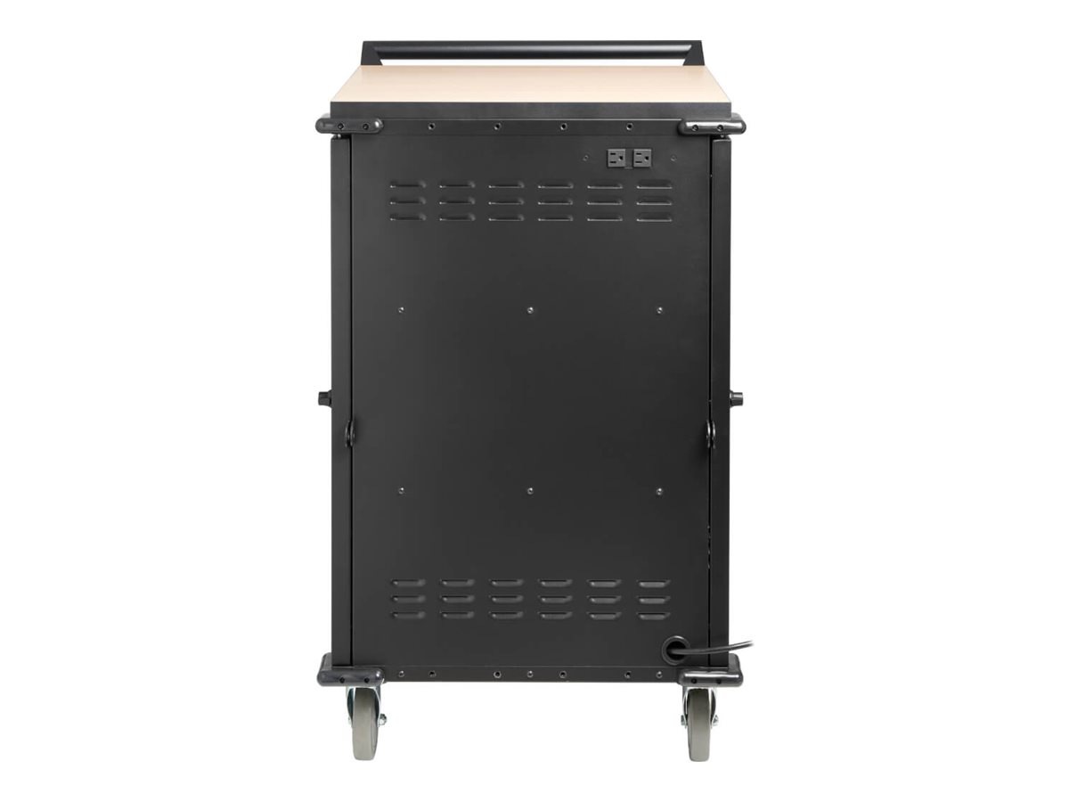 Thumbnail 6 of 9 for Eaton Tripp Lite Series Locking Storage Cart for Mobile Devices and AV Equipment - Black