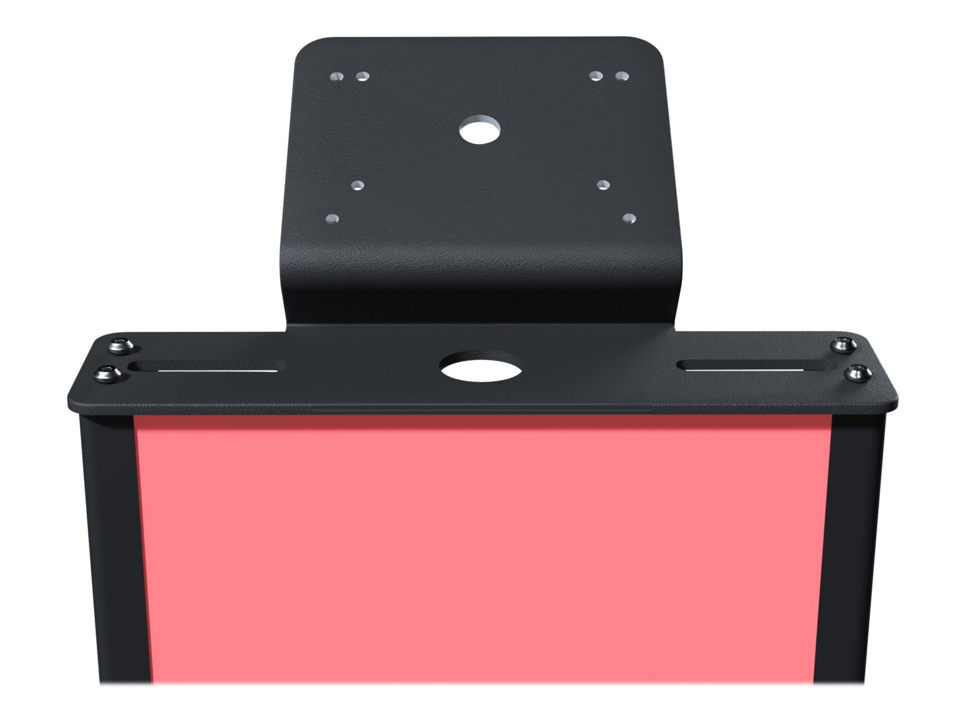 Thumbnail 5 of 15 for CTA Digital Customizable Premium Locking Floor Stand Kiosk with Graphic Card Slot for branding for 10.2-in iPad 7th/