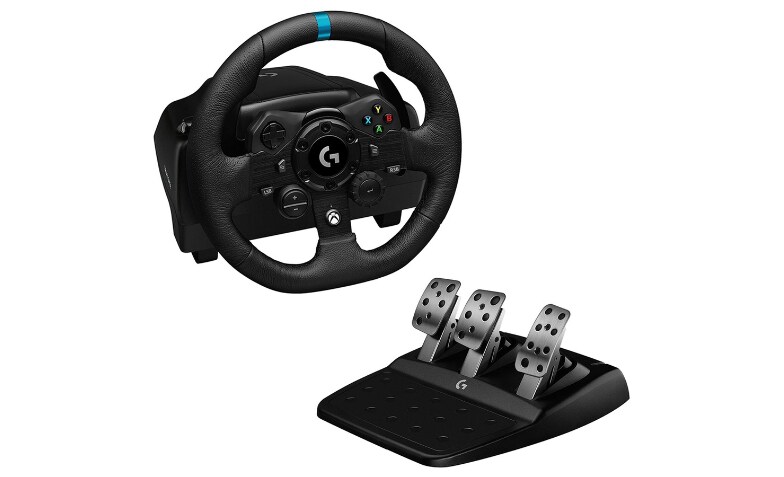 Logitech G923 - wheel and pedals set - wired - 941-000156 - Gaming