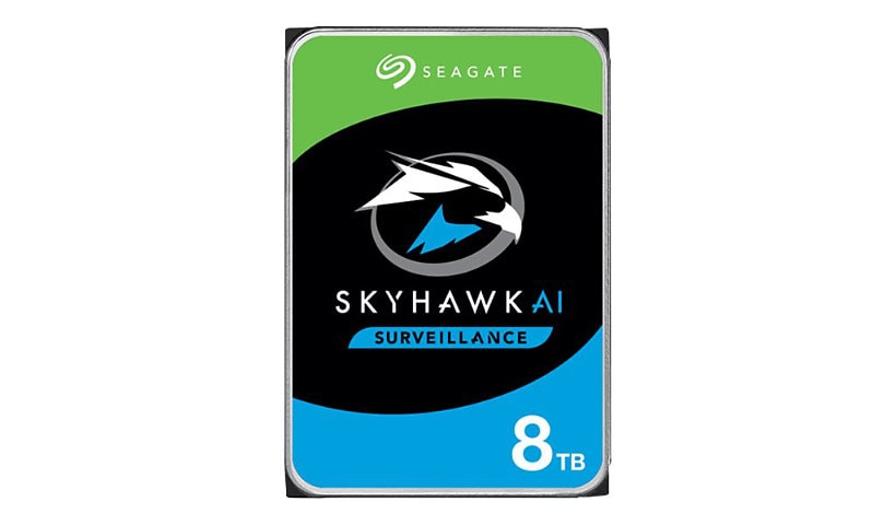 Seagate SkyHawk AI ST8000VE001 - hard drive - 8 TB - SATA 6Gb/s