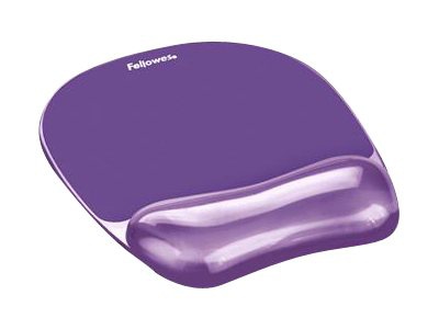 Thumbnail 2 of 3 for Fellowes Gel Crystals - mouse pad with wrist pillow