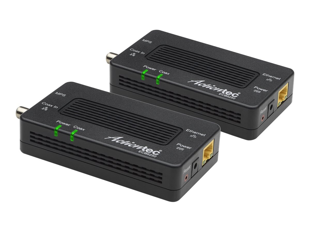 ScreenBeam ECB6250 - Kit - media converter - 10Mb LAN, 100Mb LAN, GigE, MoC