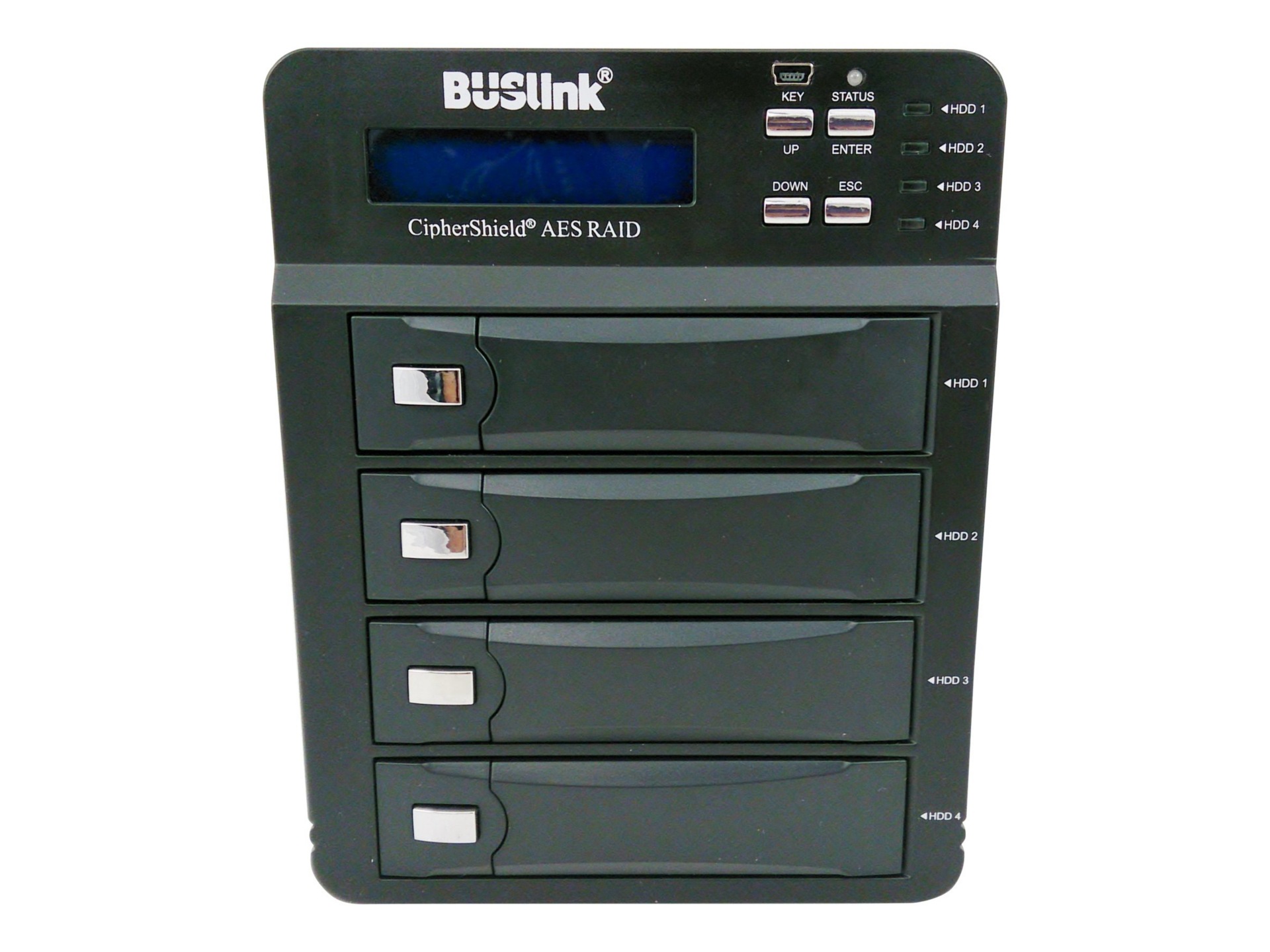 BUSlink CipherShield 256-bit RAID Hard Drive CSE-72TB4-SU3 - hard drive arr