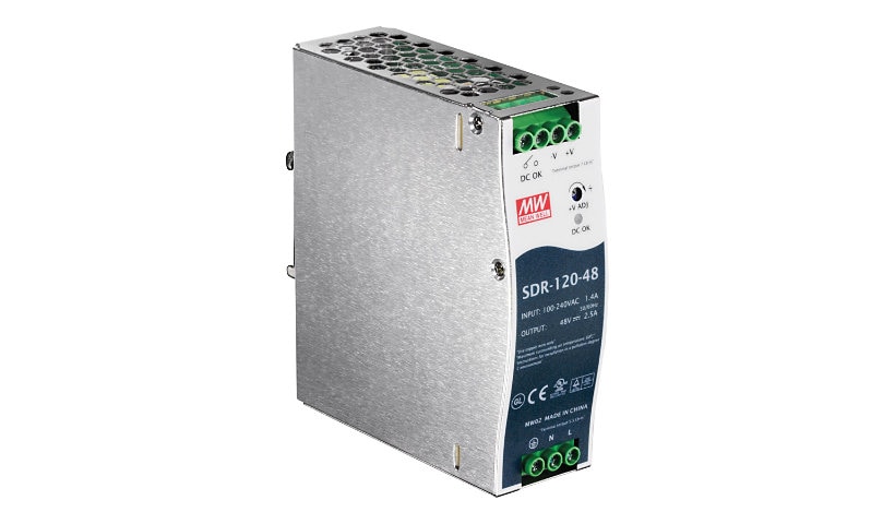 TRENDnet TI-S12048 - power supply - 120 Watt - TAA Compliant