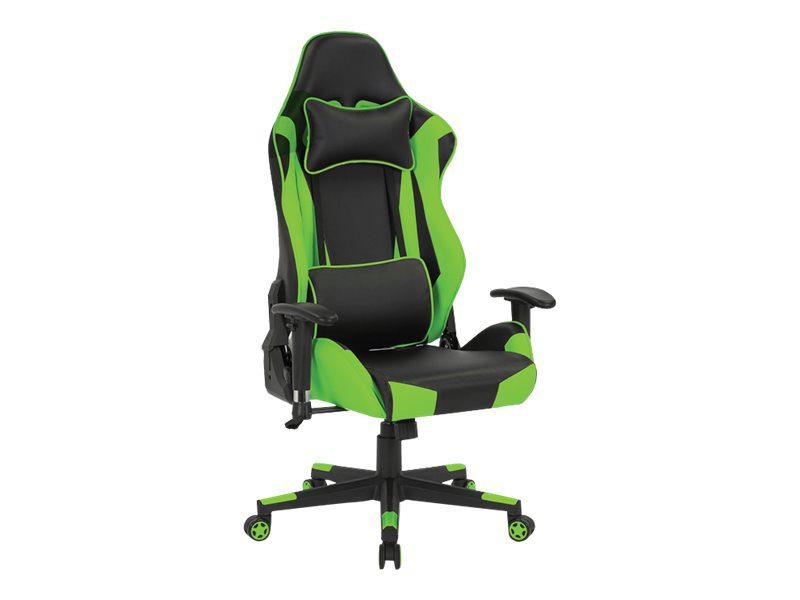 Spectrum Esports Genova - chair - carbon polyvinyl chloride (PVC) - green