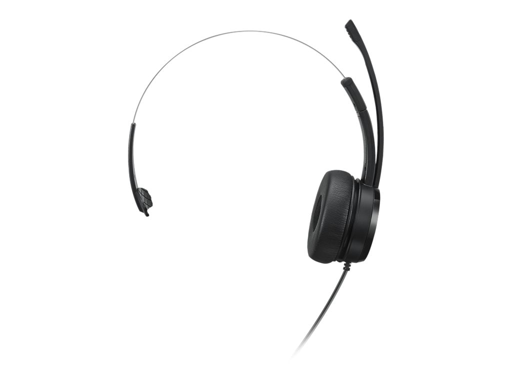 Lenovo 100 Mono USB Headset - Black