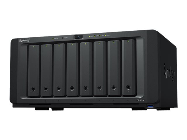 【相性問題有り】Synology DiskStation DS1821+ Synology Disk Station DS1821+ - NAS server - DS1821+