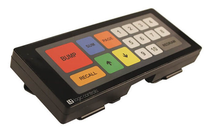 Logic Controls KB9000 Kitchen Display Touch Bump Bar
