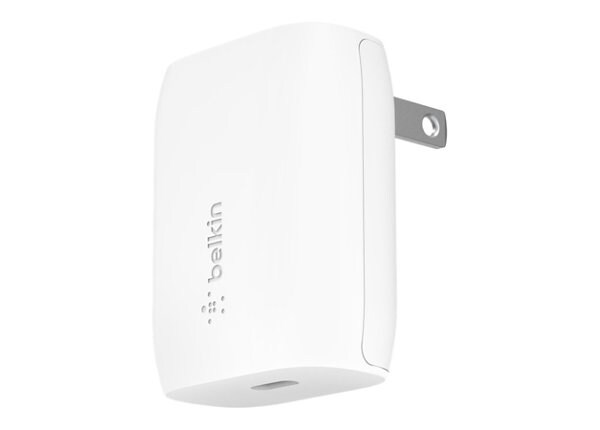 BELKIN 20W AC CHARGER STANDALONE WHT