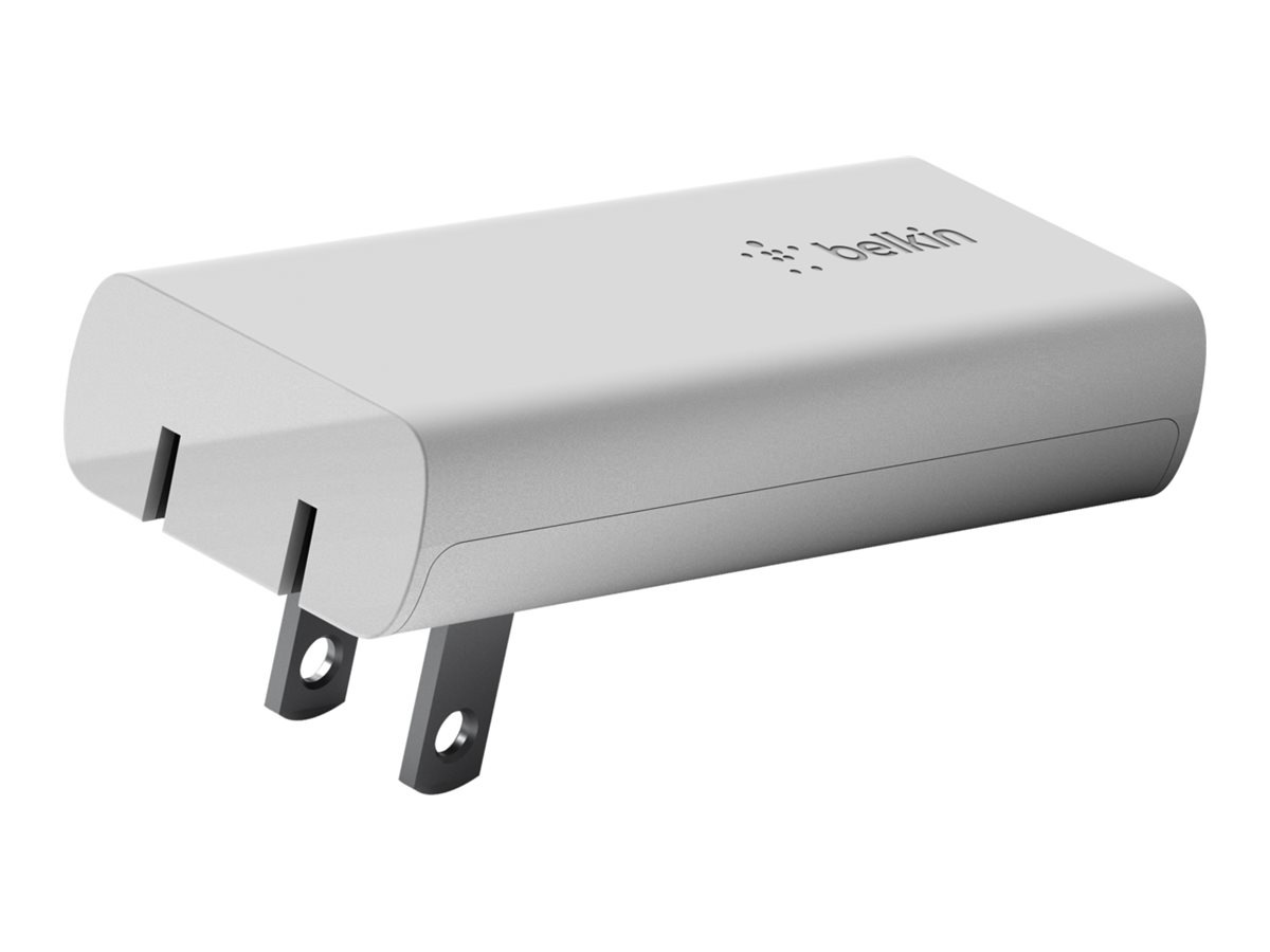 Thumbnail 4 of 10 for Belkin 20W Portable GaN Wall Charger - 1xUSB-C (20W) - Power Adapter - White