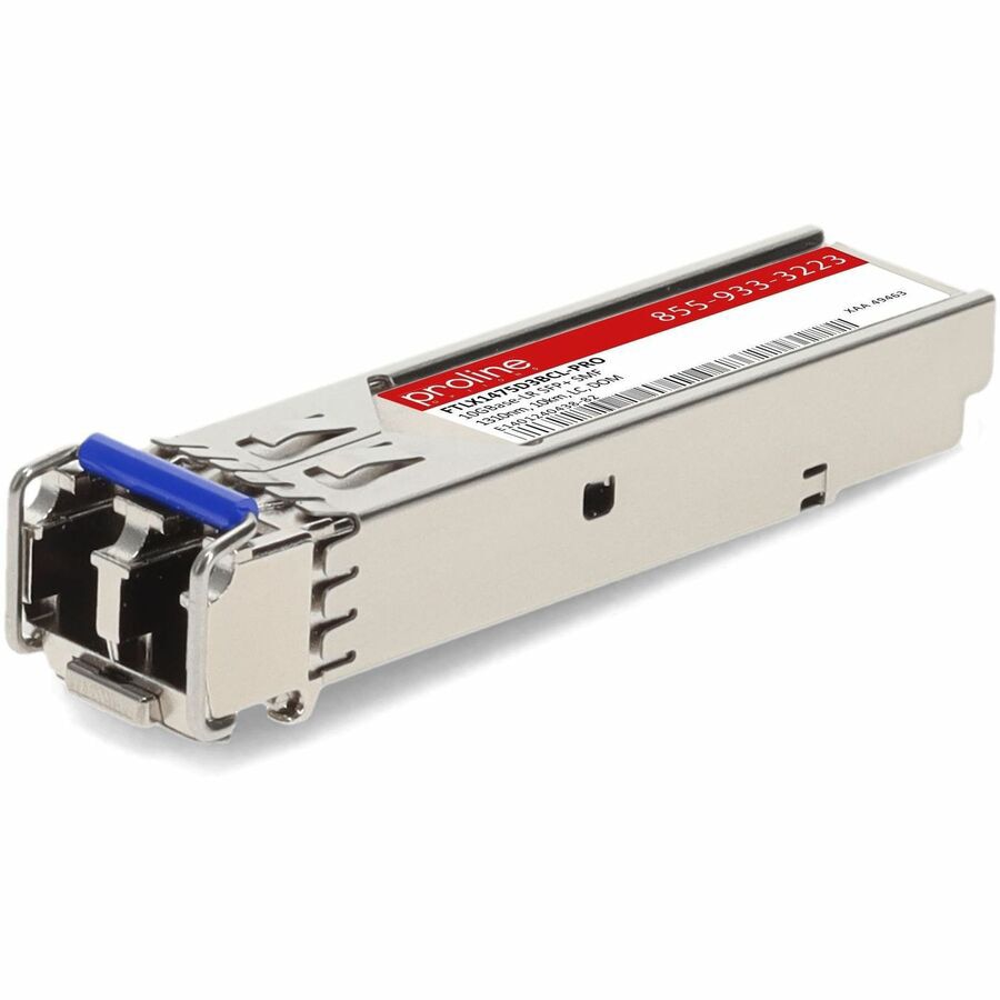 Proline Finisar FTLX1475D3BCL Compatible TAA Compliant 10GBase-LR SFP+ Transceiver (SMF, 1310nm, 10km, LC, DOM)
