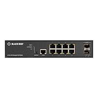 Black Box LPB3000 Series LPB3010A - switch - 10 ports - managed