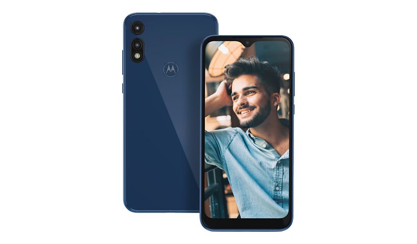 Motorola Moto E (2020) - midnight blue - 4G smartphone - 32 GB - GSM