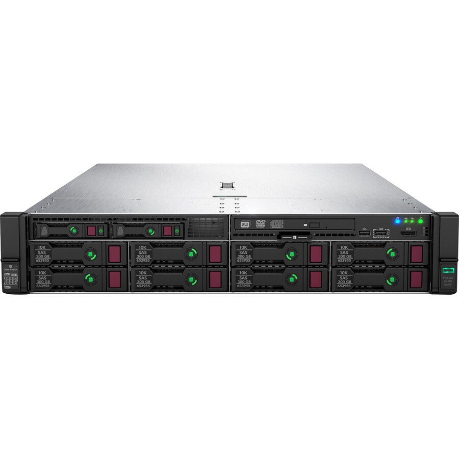 HPE ProLiant DL380 Gen10 SMB Networking Choice - rack-mountable - Xeon Gold 6242 2.8 GHz - 32 GB - no HDD