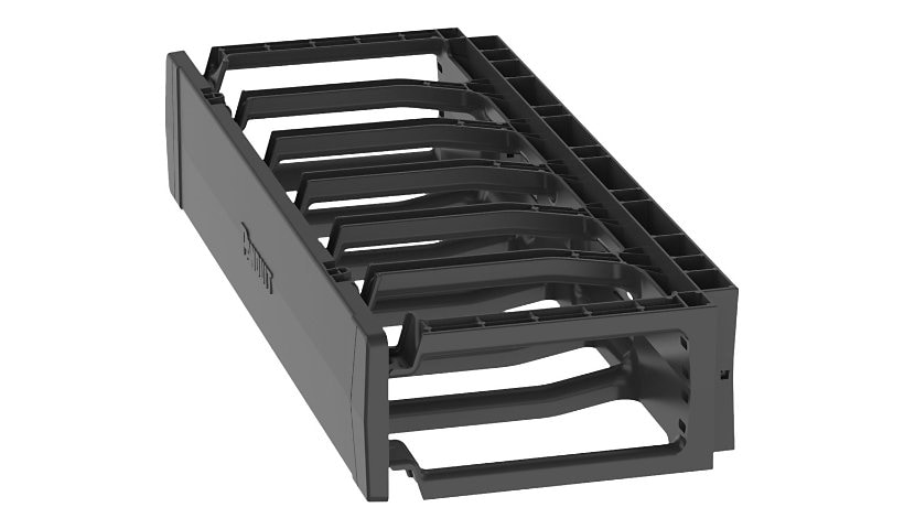 Panduit PatchRunner 2 Single Sided Manager - rack cable management panel (horizontal) - 2U