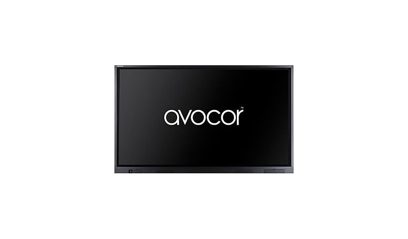 Avocor AVE-6530 E-Series - 65" LED-backlit LCD display - 4K - for digital signage / interactive communication