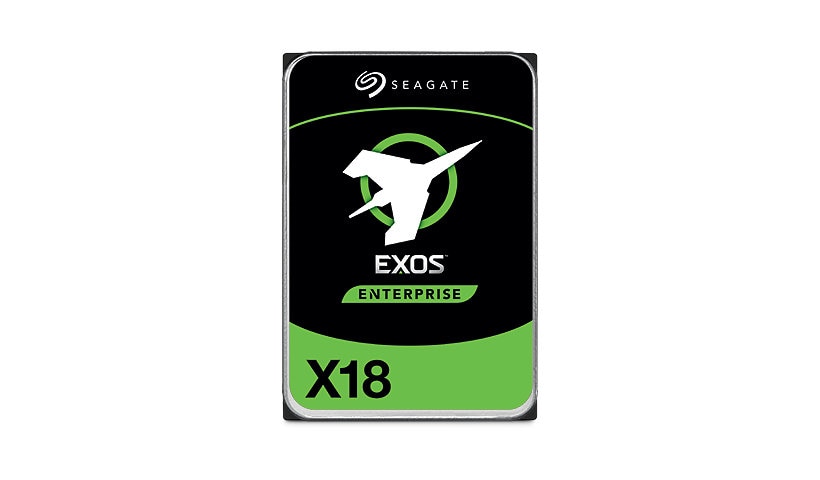 Seagate Exos X18 ST18000NM000J - hard drive - 18 TB - SATA 6Gb/s