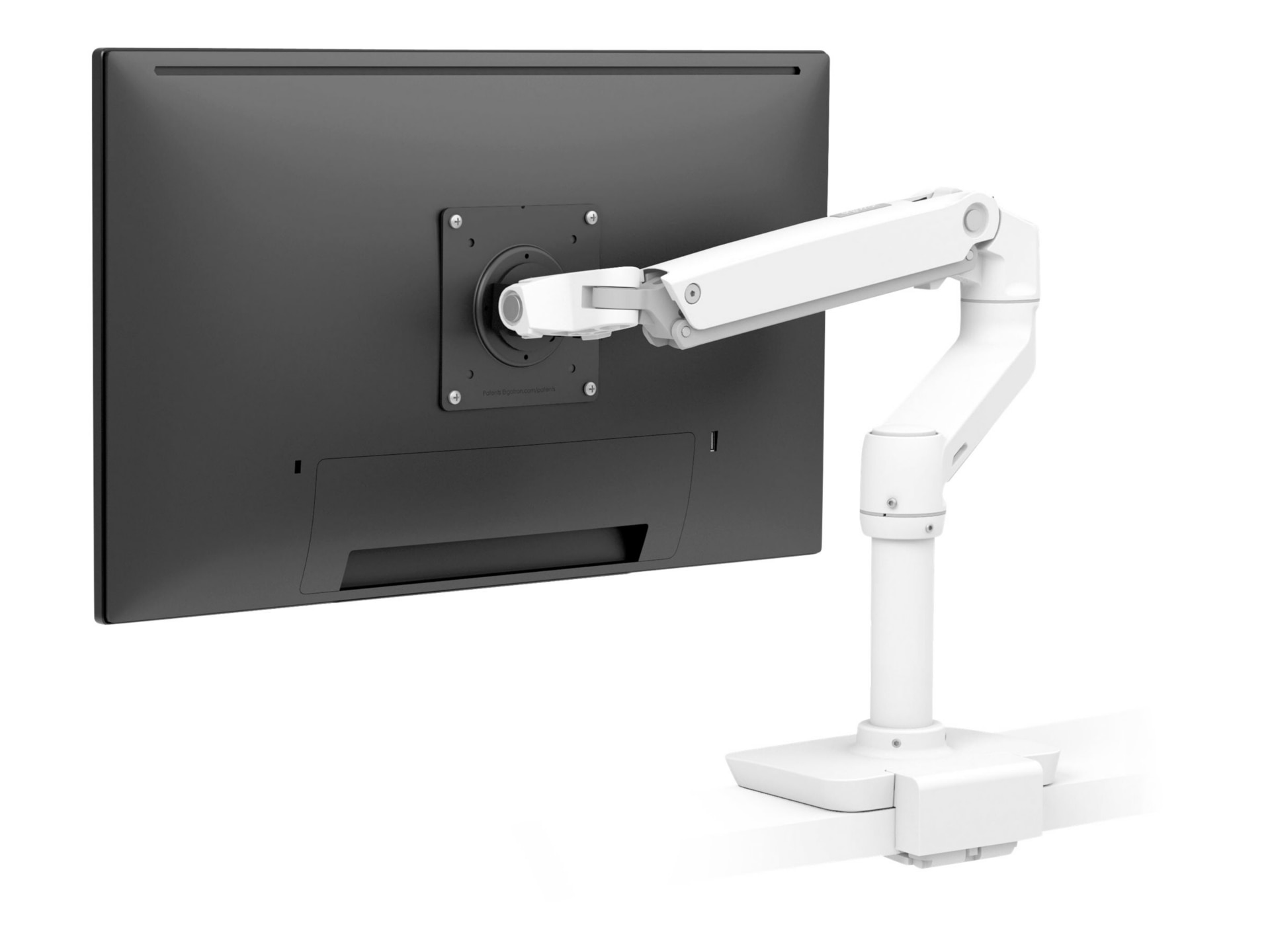 Thumbnail 2 of 6 for Ergotron LX Desk Monitor Arm mounting kit - for monitor - white