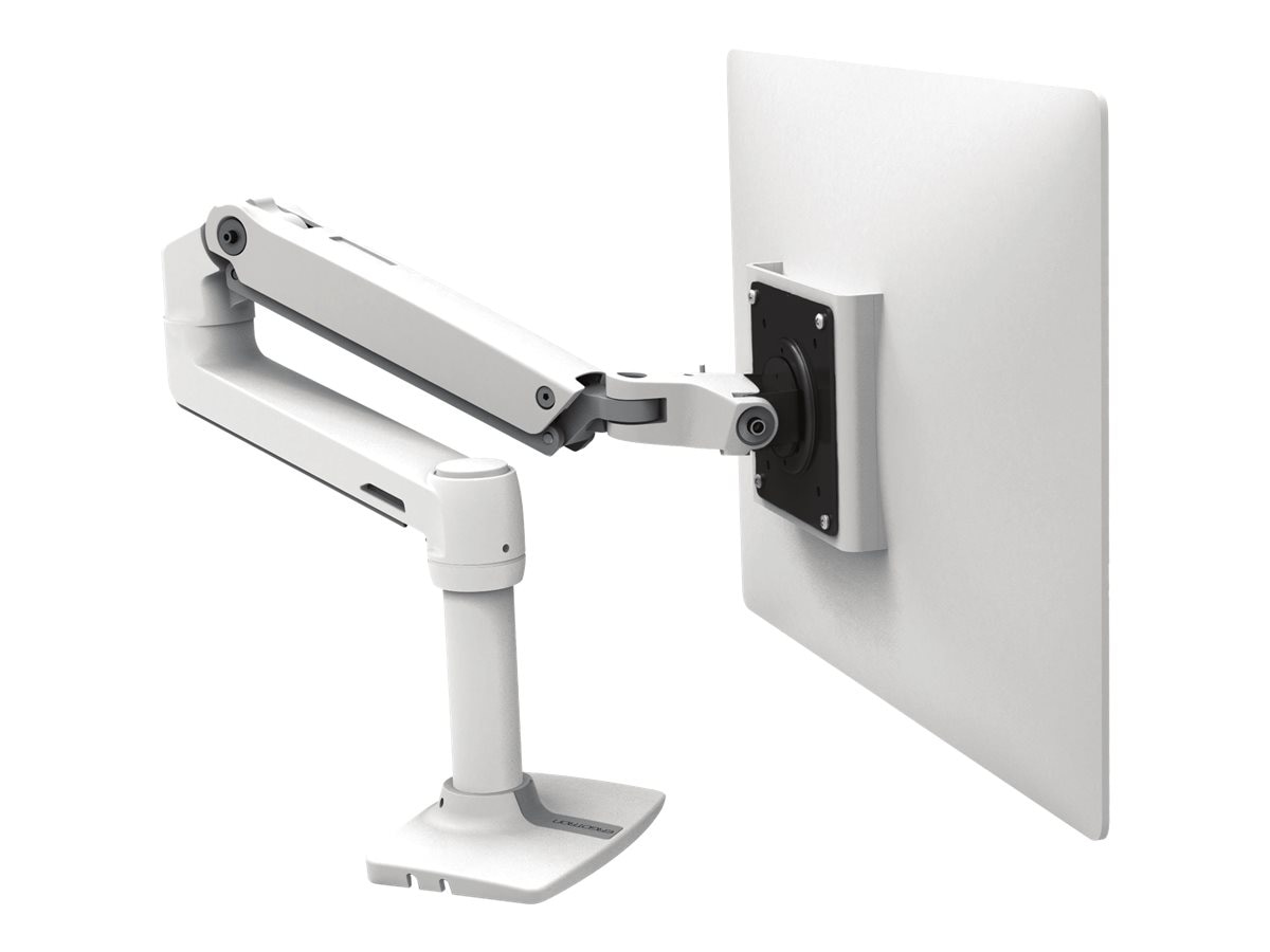Thumbnail 3 of 6 for Ergotron LX Desk Monitor Arm mounting kit - for monitor - white