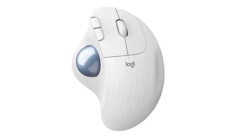 Logitech ERGO M575 - trackball - 2.4 GHz, Bluetooth 5.0 LE - off white