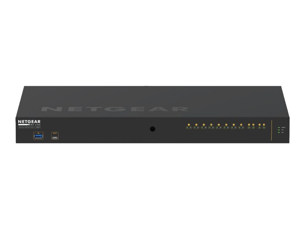 Thumbnail 2 of 8 for Netgear AV Line M4250-10G2XF-PoE++ Ethernet Switch