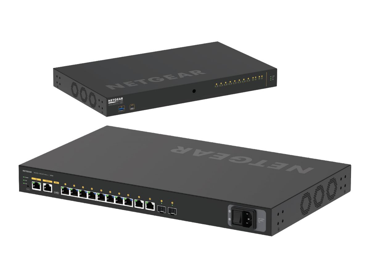 Thumbnail 4 of 8 for Netgear AV Line M4250-10G2XF-PoE++ Ethernet Switch