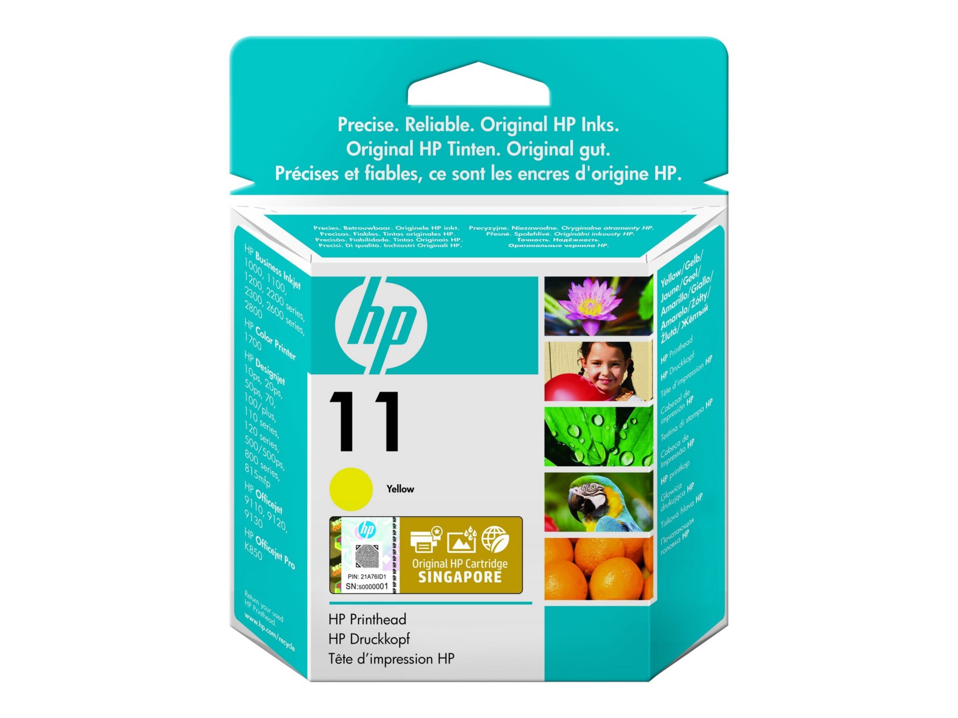 HP 11 (C4838A) Yellow Original Ink Cartridge