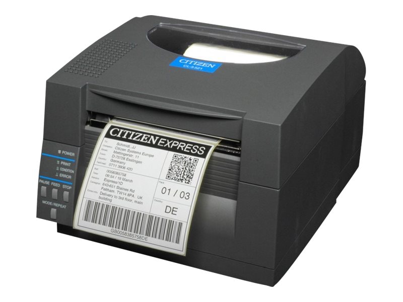 Citizen CL-S521II - imprimante d'étiquettes - Noir et blanc - thermique direct