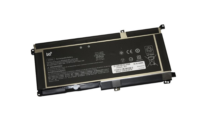 BTI - notebook battery - Li-pol - 4156 mAh - 64 Wh