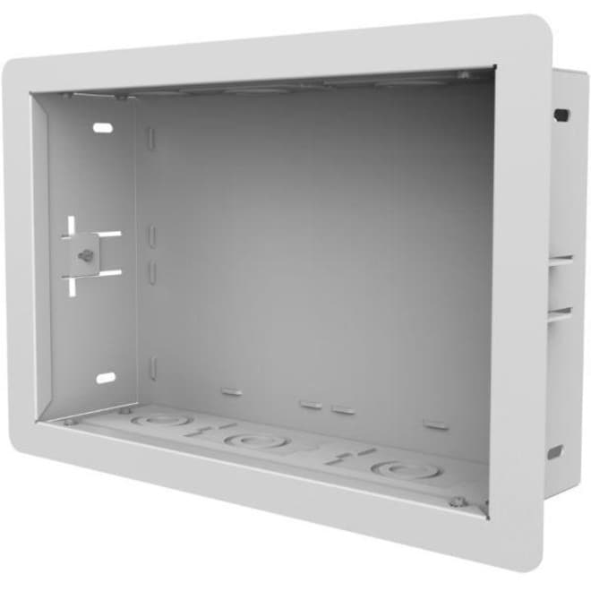 Peerless-AV IB14X9-W - mounting kit - for recessed power / AV Components - white