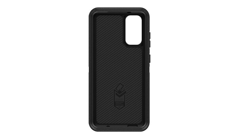 OtterBox Defender Carrying Case (Holster) Samsung Galaxy S20 Smartphone - Black