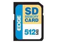 EDGE Digital Media - flash memory card - 512 MB - SD