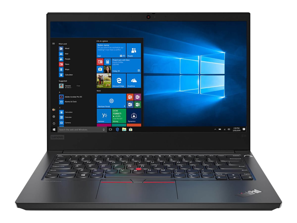 Lenovo ThinkPad E14 Gen 2 - 14" - Core i5 1135G7 - 8 GB RAM - 256 GB SSD - Windows 10 Pro - US