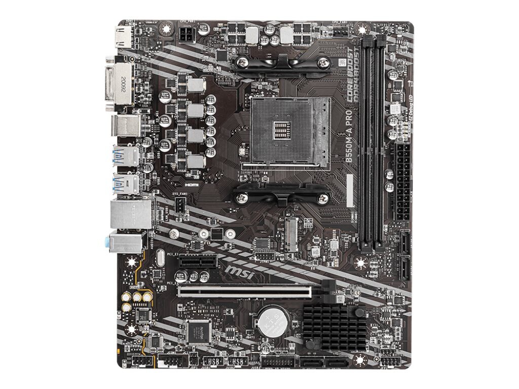 MSI B550M-A PRO - motherboard - micro ATX - Socket AM4 - AMD B550