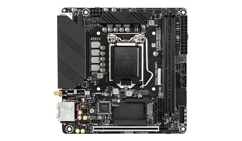 MSI H410I PRO WIFI - motherboard - mini ITX - LGA1200 Socket - H410