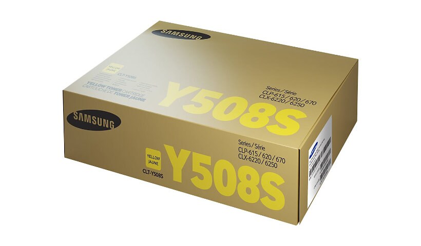 Samsung CLT-Y508S - yellow - original - toner cartridge (SU544A)