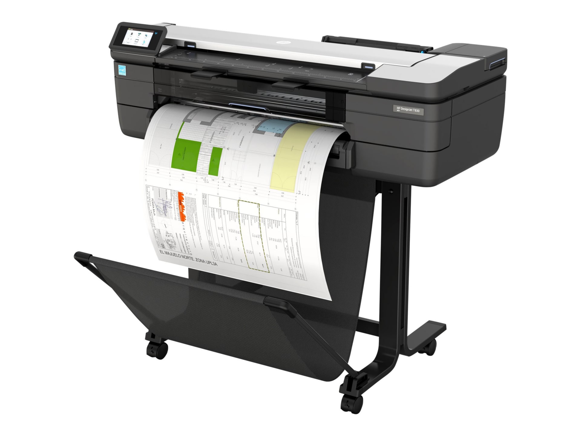 HP Designjet T830 Inkjet Large Format Printer - Includes Printer, Copier,  Scanner - 24