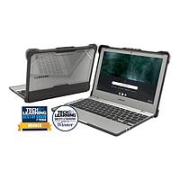 MAXCases Extreme Shell-S Case for Chromebook 4 11" Laptop - Black
