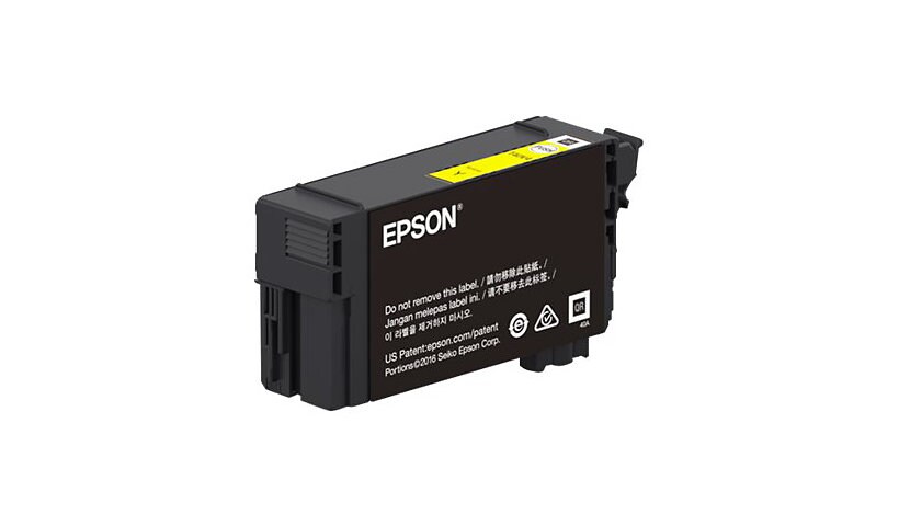 Epson T41P - haute capacité - jaune - original - cartouche d'encre