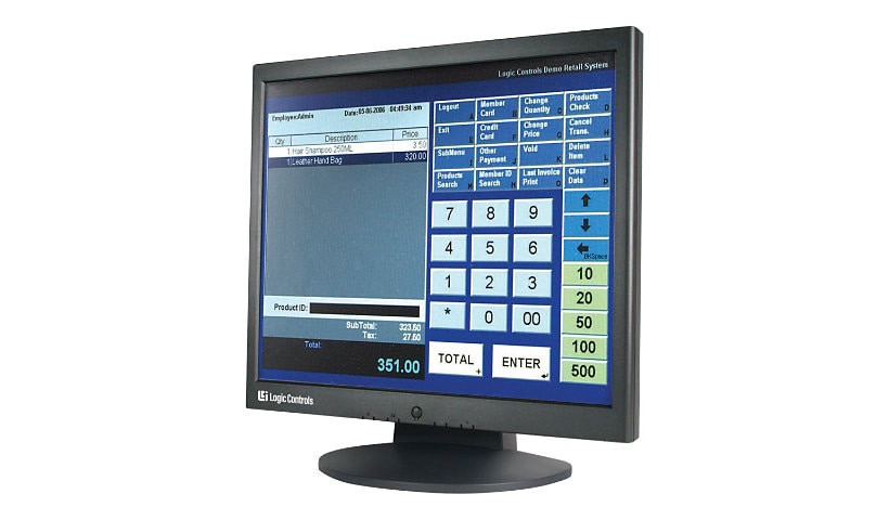 Logic Controls LE1017-J - LCD monitor - 17"