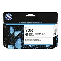 HP 728 Original Inkjet Ink Cartridge - Matte Black Pack