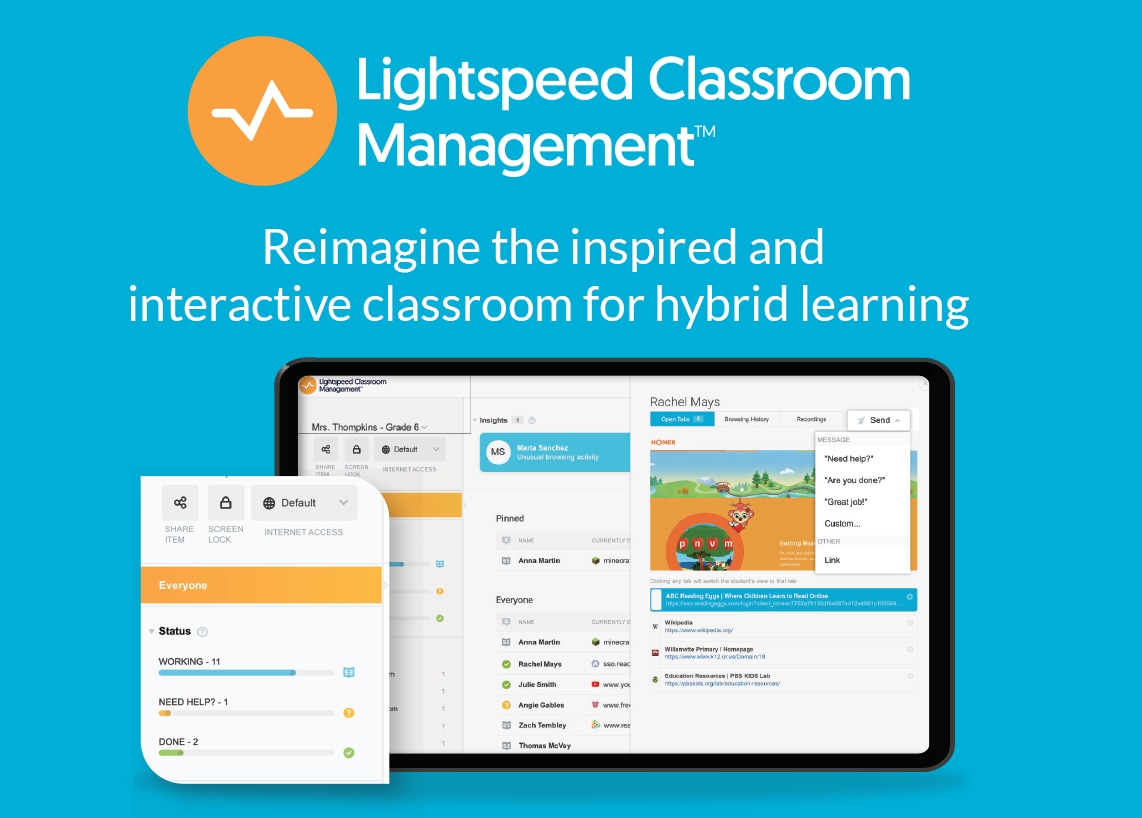 Lightspeed Classroom Management - subscription license (1 year) - 1 license