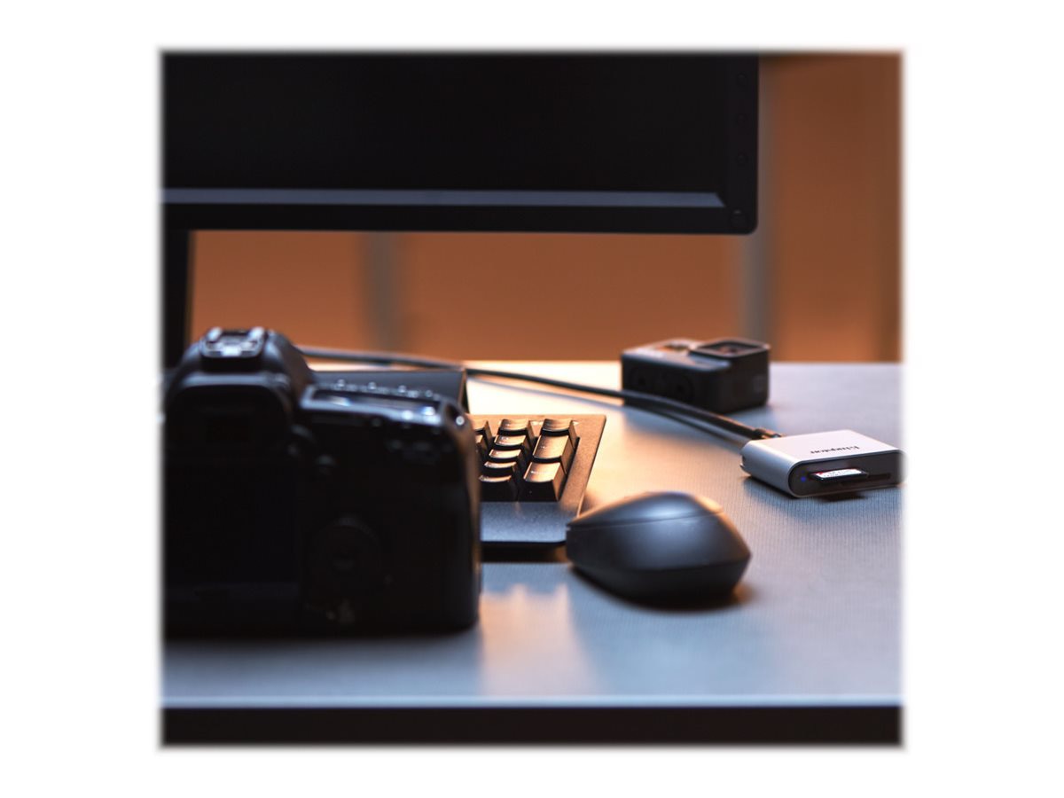 Thumbnail 5 of 6 for Kingston Workflow - card reader - USB-C 3.2 Gen 1