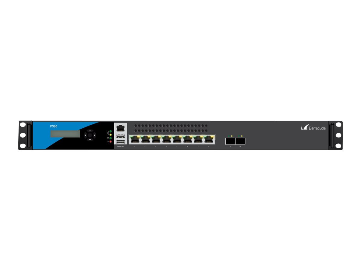 Barracuda CloudGen Firewall F380B - Cold Spare - security appliance