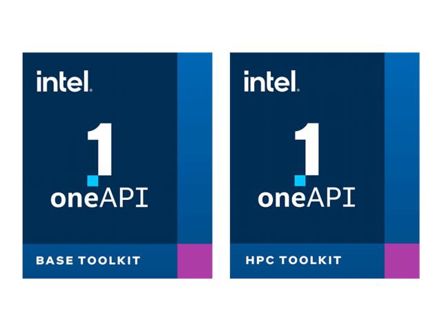 Intel oneAPI Base & HPC Toolkit - license + 1 Year Priority Support - 1 node, 1 named user