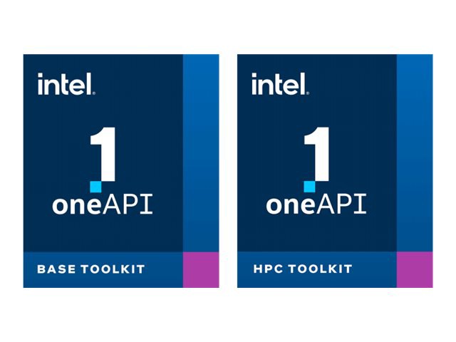 Intel oneAPI Base & HPC Toolkit - license + 1 Year Priority Support - 1 node, 1 named user