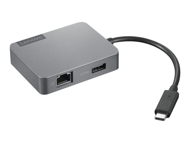 Lenovo Travel Hub Gen2 - docking station - USB-C - VGA, HDMI - 1GbE
