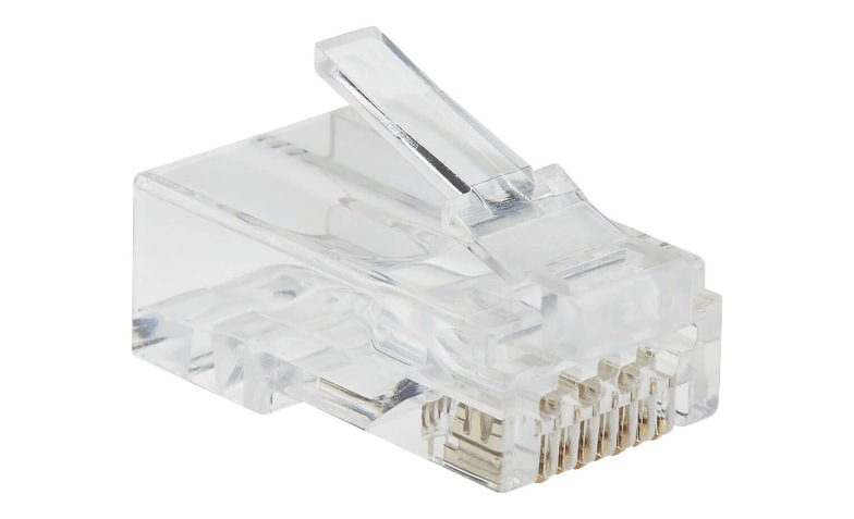 Eaton Tripp Lite Series Cat6 RJ45 Pass-Through UTP Modular Plug